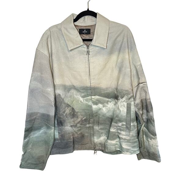 Represent Men's Higher Truth Full Zip Collared Jacket Size XL - Picture 3 of 16